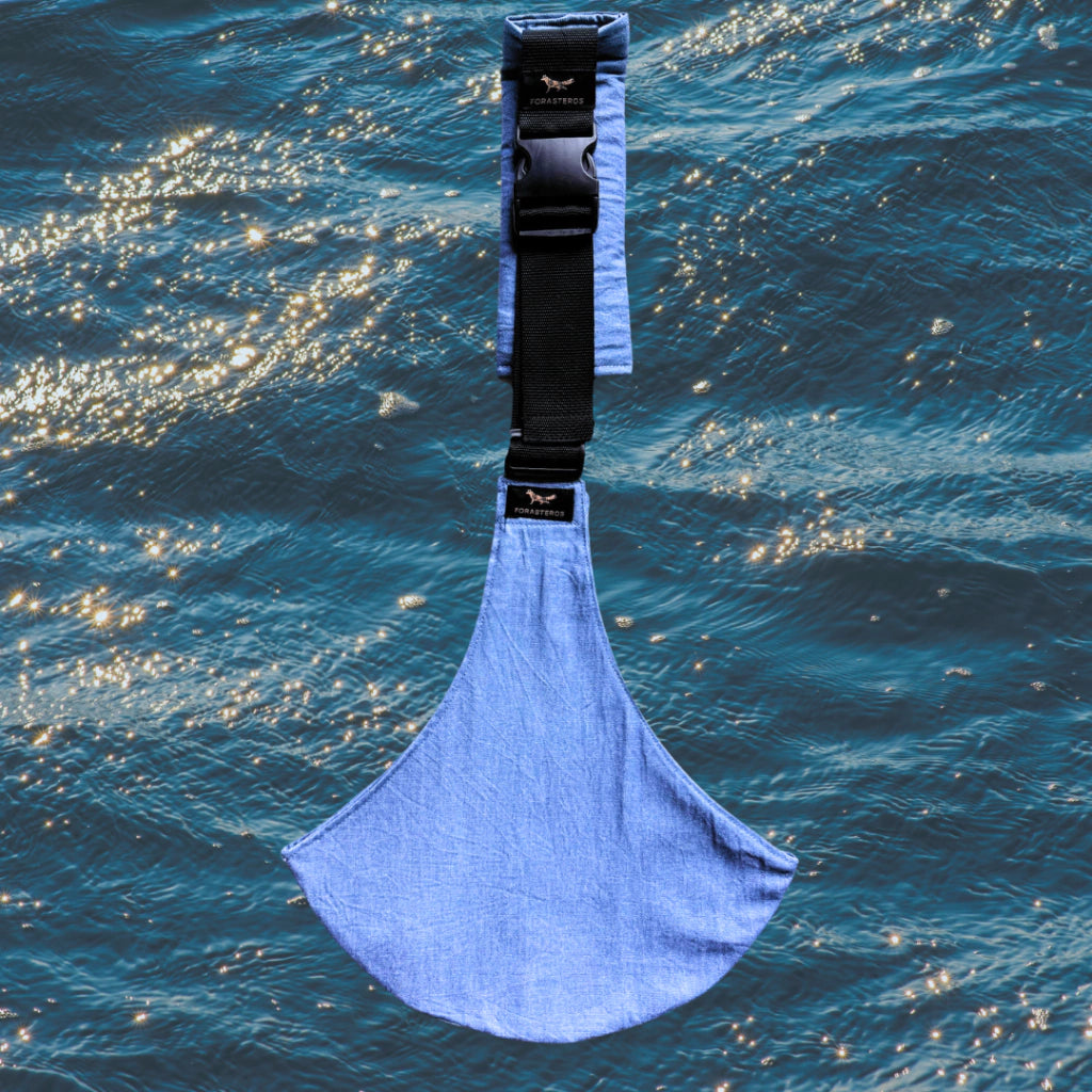 PUPPA Jean Ocean - Ergonomic Baby Carrier