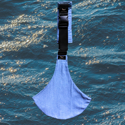 PUPPA Jean Ocean - Ergonomic Baby Carrier